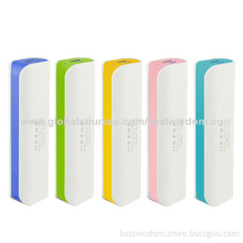 Potable Power Banks for iPhone and Other Smartphones with 5V DC/1A Output